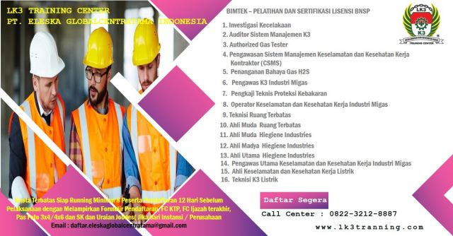 PELATIHAN DAN SERTIFIKASI LINSENSI BNSP